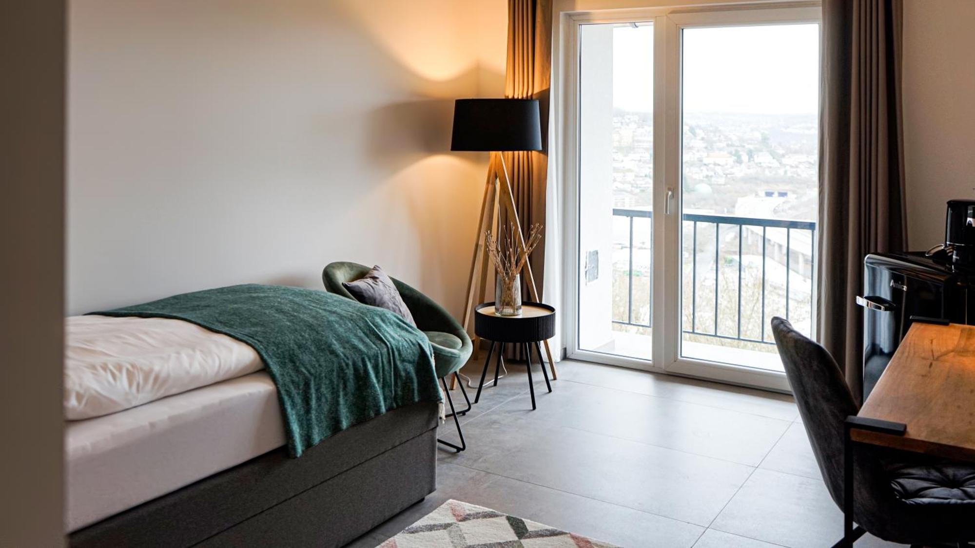 Si-View Einzelzimmer Mit Balkon Zimmer 4 - Hotel Siegen Dış mekan fotoğraf